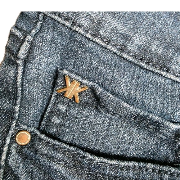 Kardashian Kollection | Dark Wash Skinny Ankle Jeans | Size 10 - Picture 4 of 7